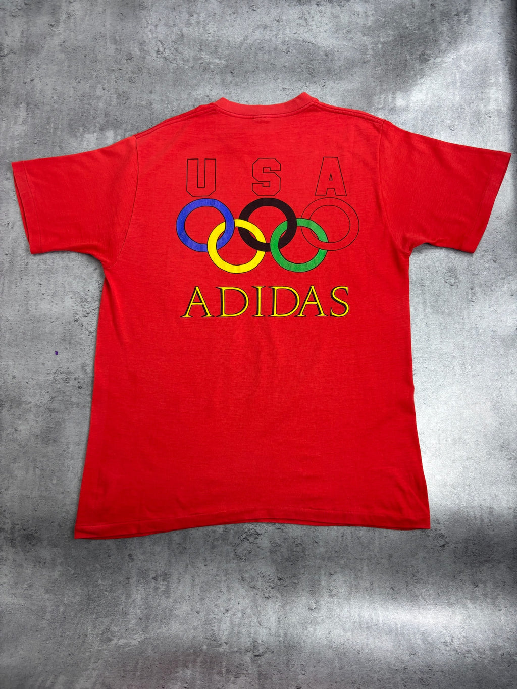1988 MADE IN USA ADIDAS SEUL OLYMPICS TEE SHIRT
