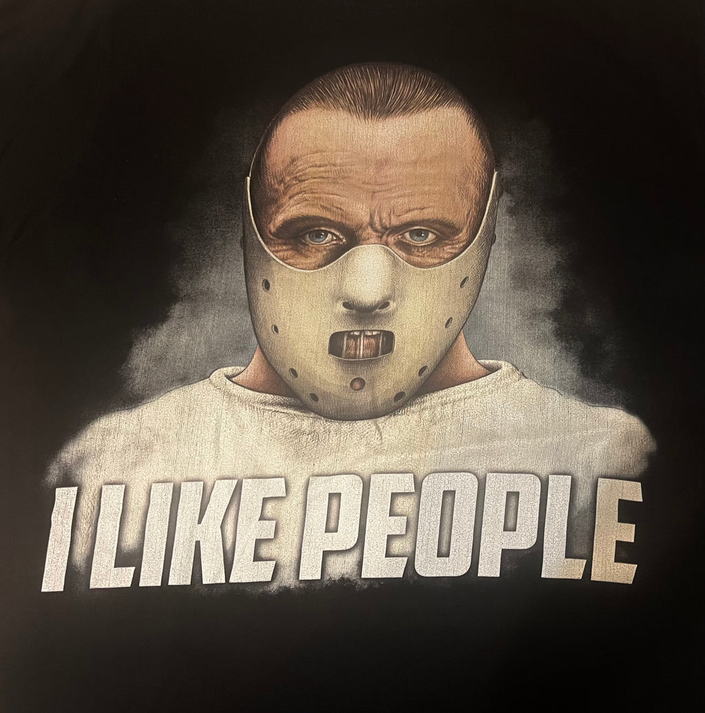 Movie t-shirt Milczenie owiec Hannibal Lecter koszulka ,,I like people” The Silence of the Lamb