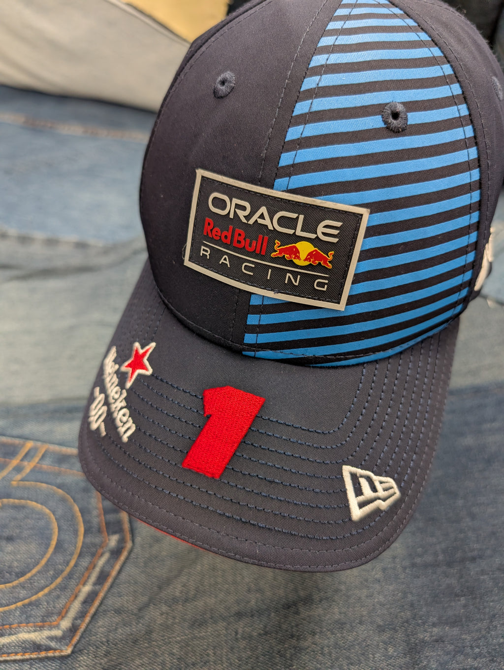 Oracle Red Bull Racing New Era Y2K Motocross Hat Czapka z daszkiem wyścigowa y2k
