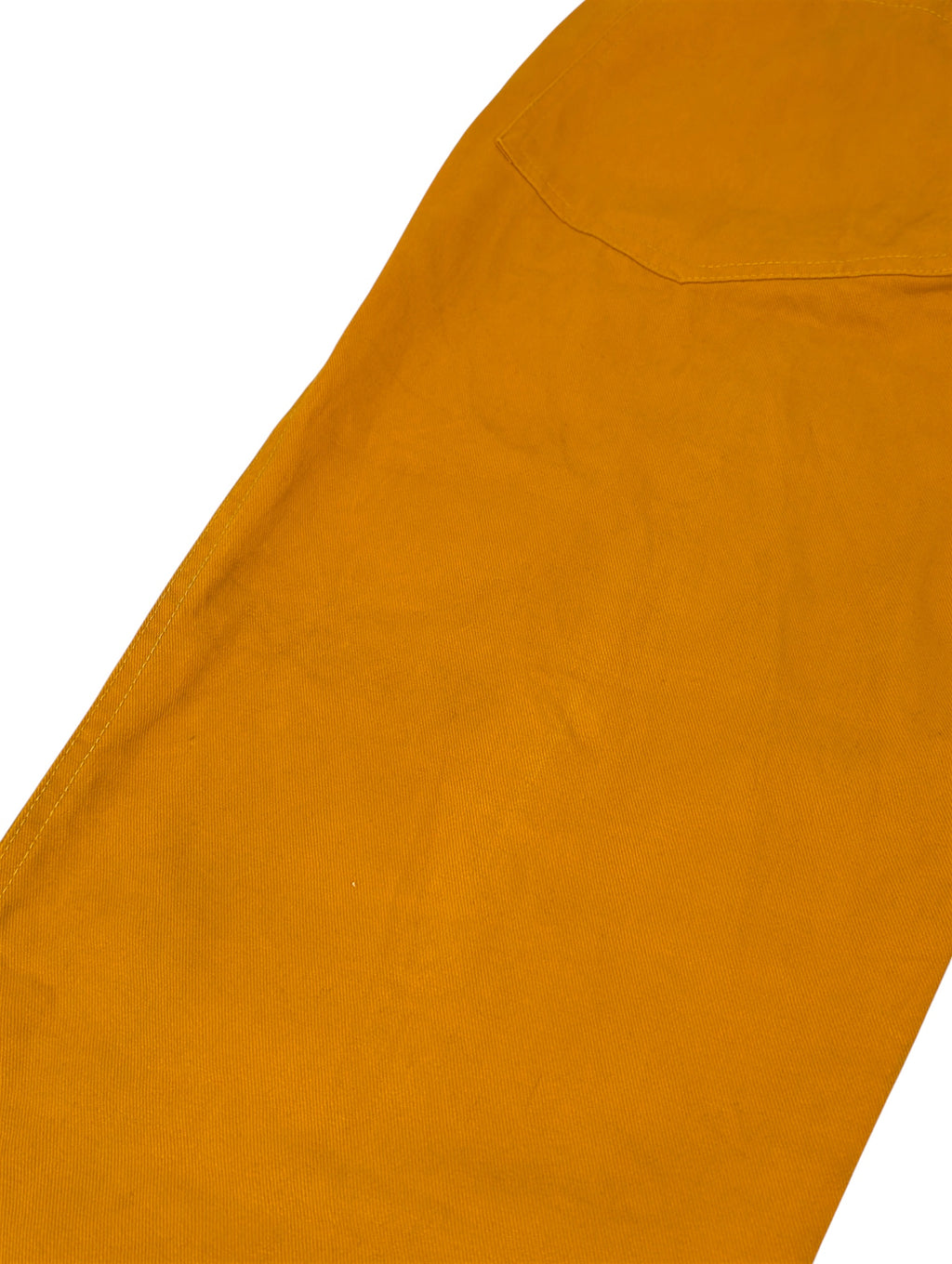 Karl Kani big logo 90s pomarańczowe spodnie jeansowe jeansy retro 00s y2k