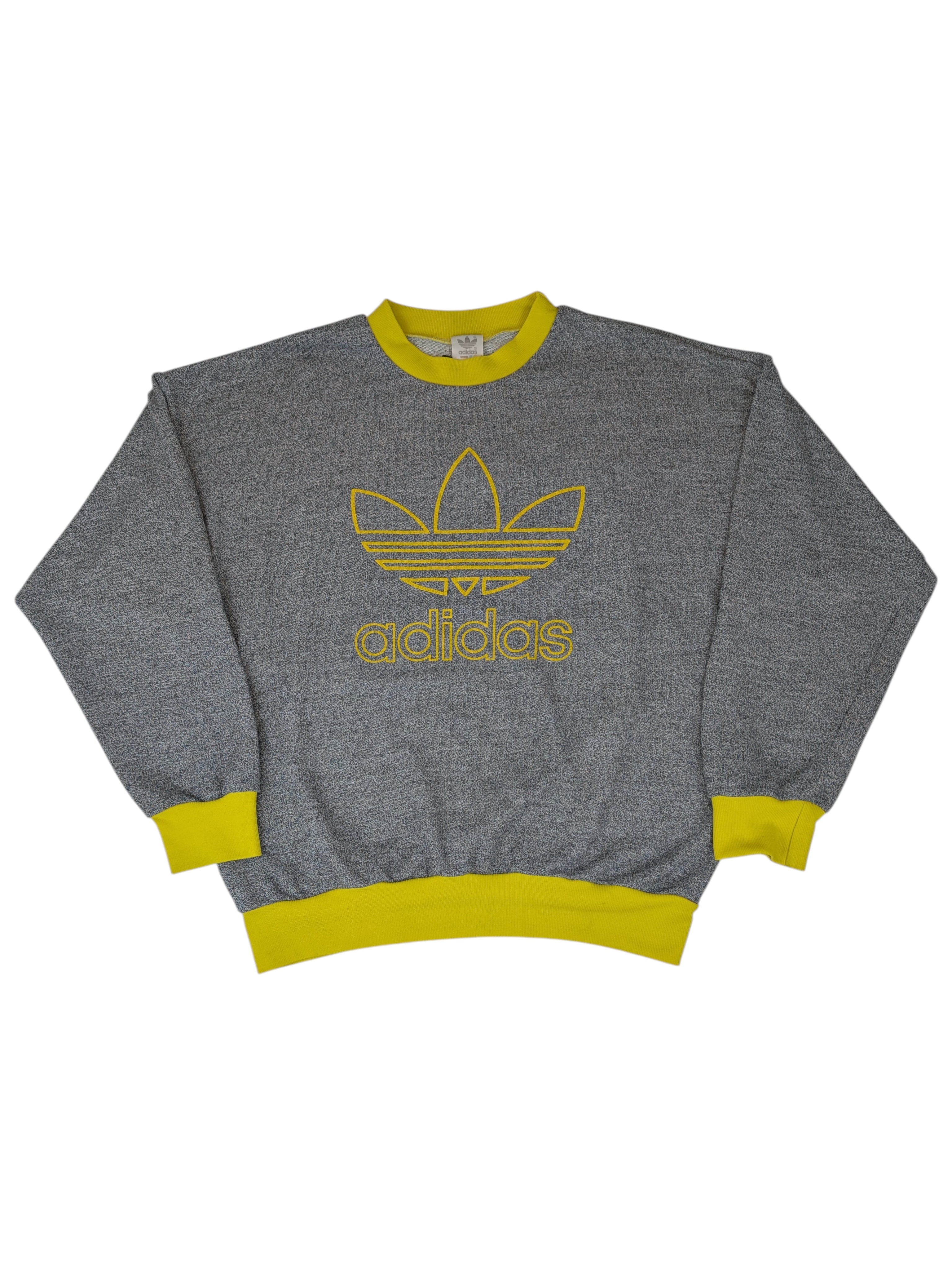 Adidas 80s 90s bluza bez kaptura crewneck sweatshirt originals trefoil logo