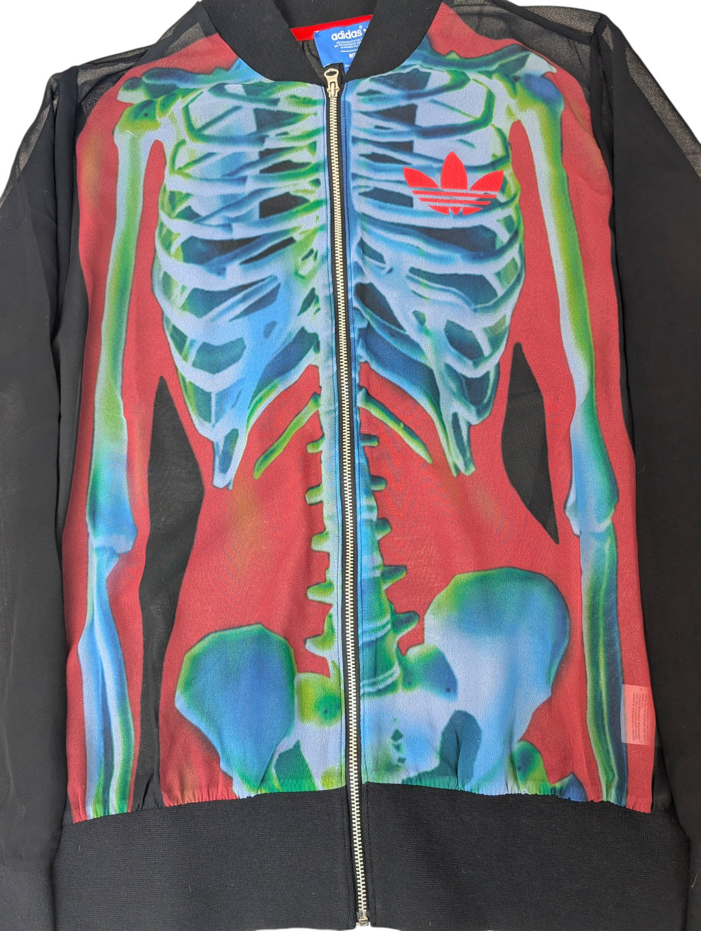 Adidas Originals x Rita Ora Y2K Mesh Prześwitujący Letnia Bluza Rozpinana Tracksuit Jacket