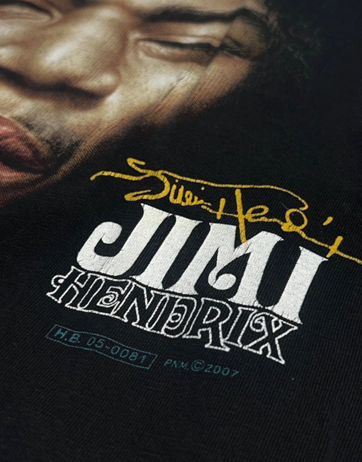 2000s Jimi Hendrix t-shirt vintage t-shirt merch graphic