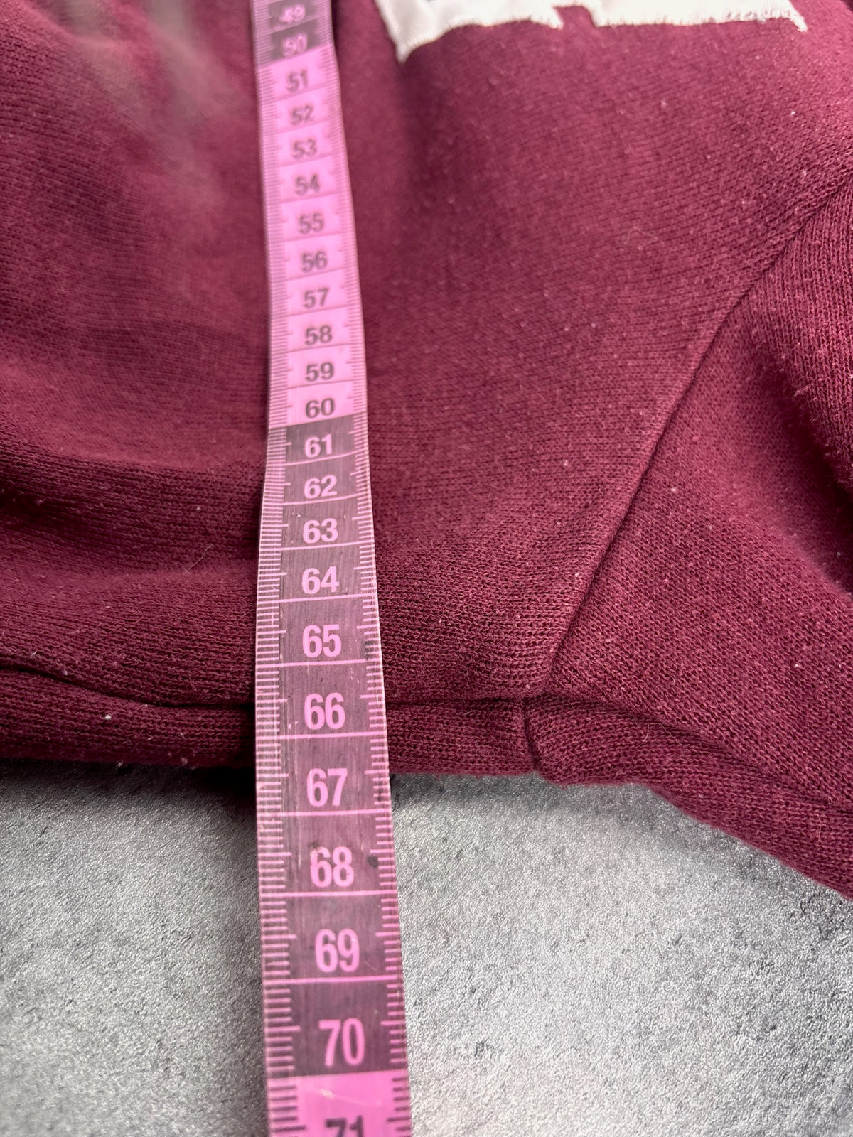 Rare 90s Made in USA Colorado Avalanche NHL Hockey 1/4 Zip Up Sweatshirt