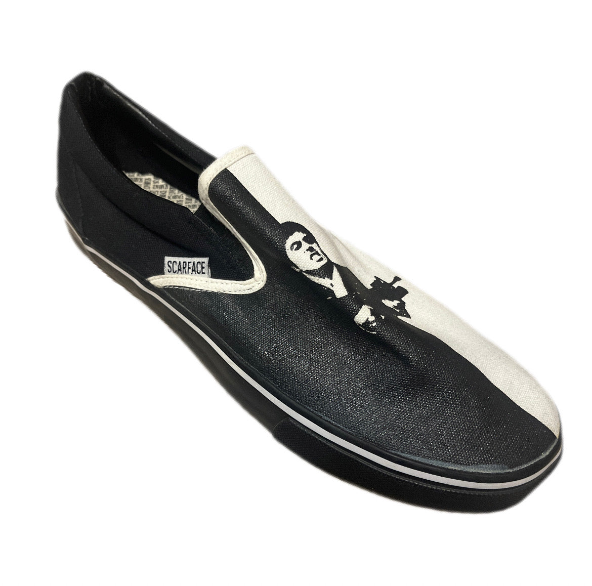 Scarface movie merch Slip-On shoes sneakers trampki tenisówki Człowiek z blizną Al Pacino