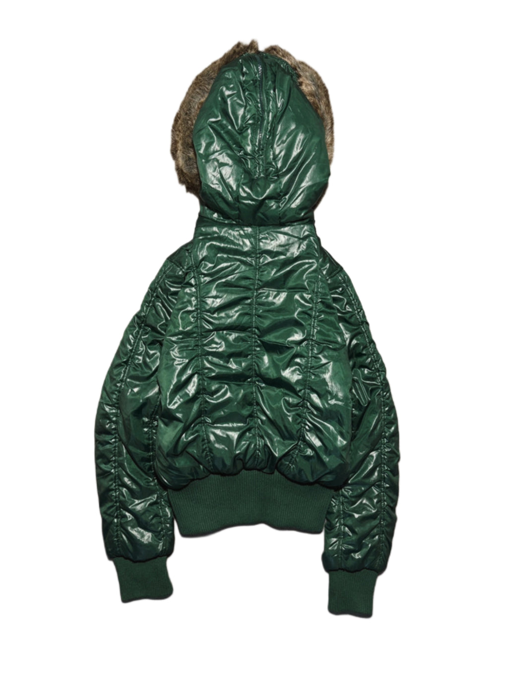 2000s Fur Jacket Futerko avant garde y2k