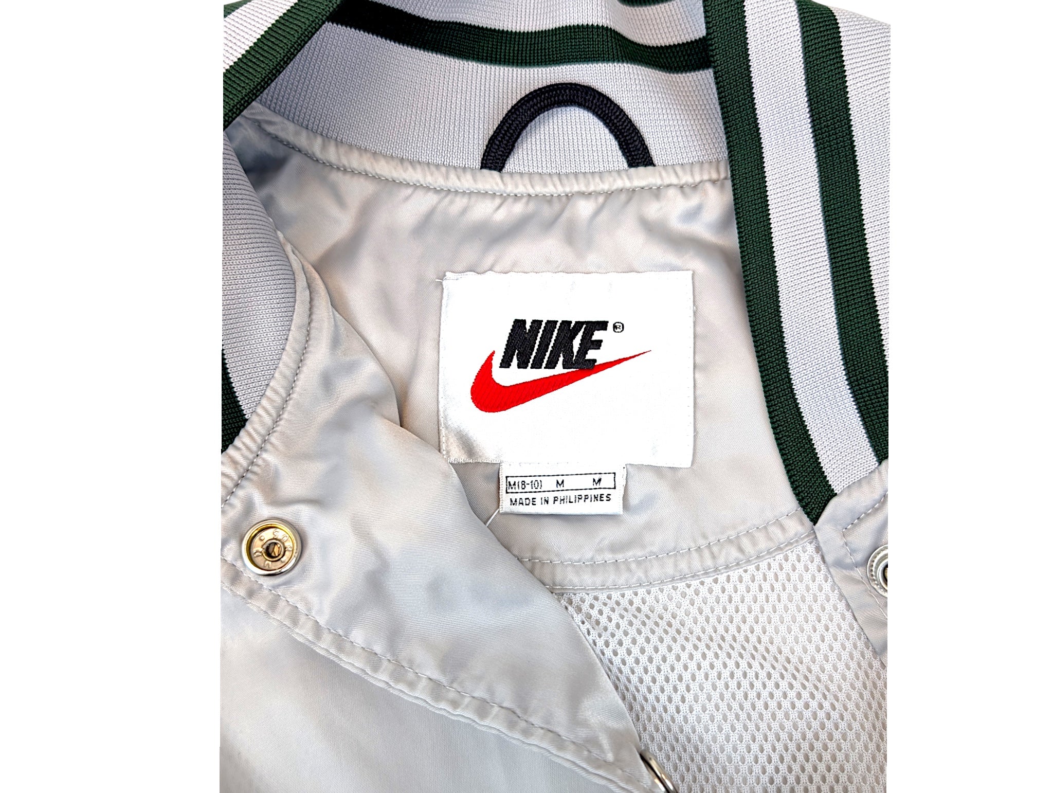 Nike 90s Bomber Jacket Bomberka Na Guziki Kurtka Minimalistyczna