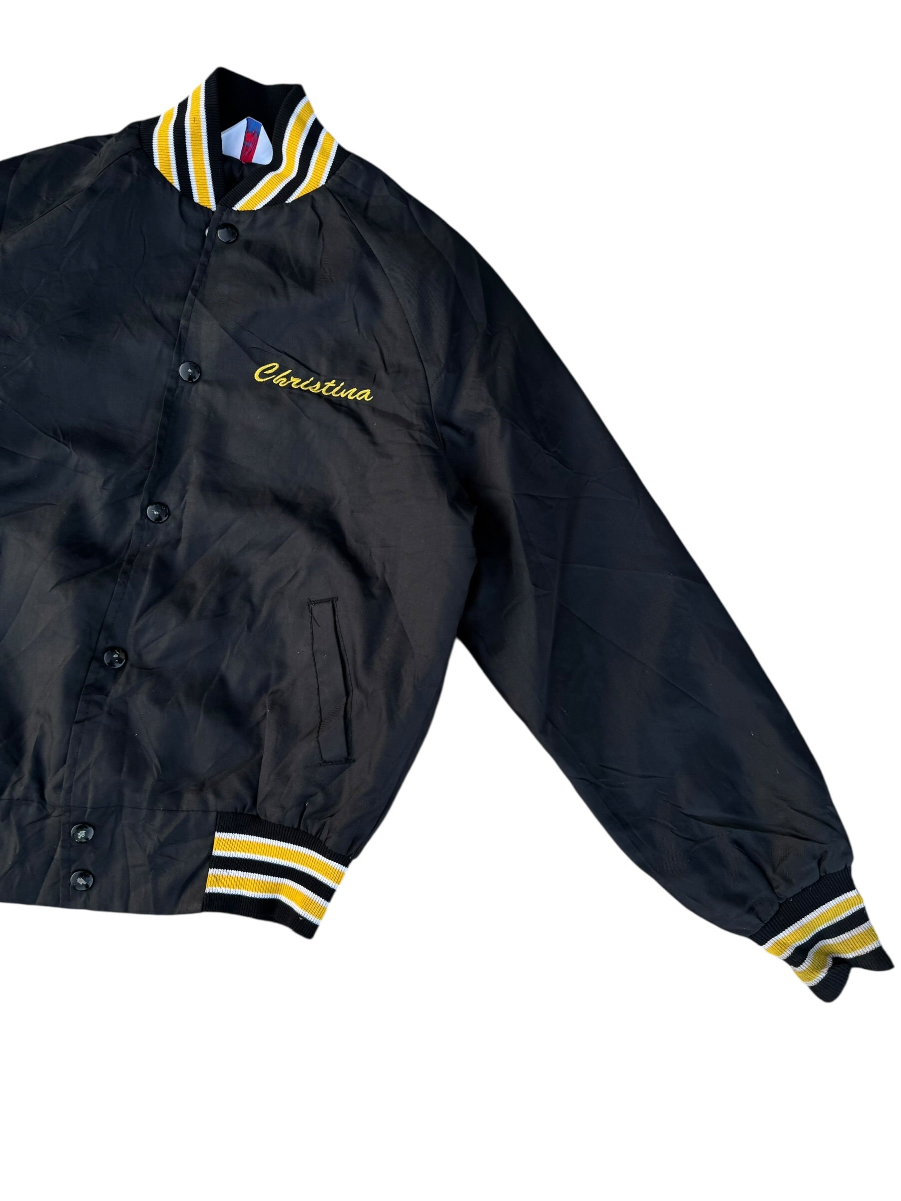 Killer Bees Vintage 90s Kurtka Bomberka embroidered personalized true vintage amerykanski