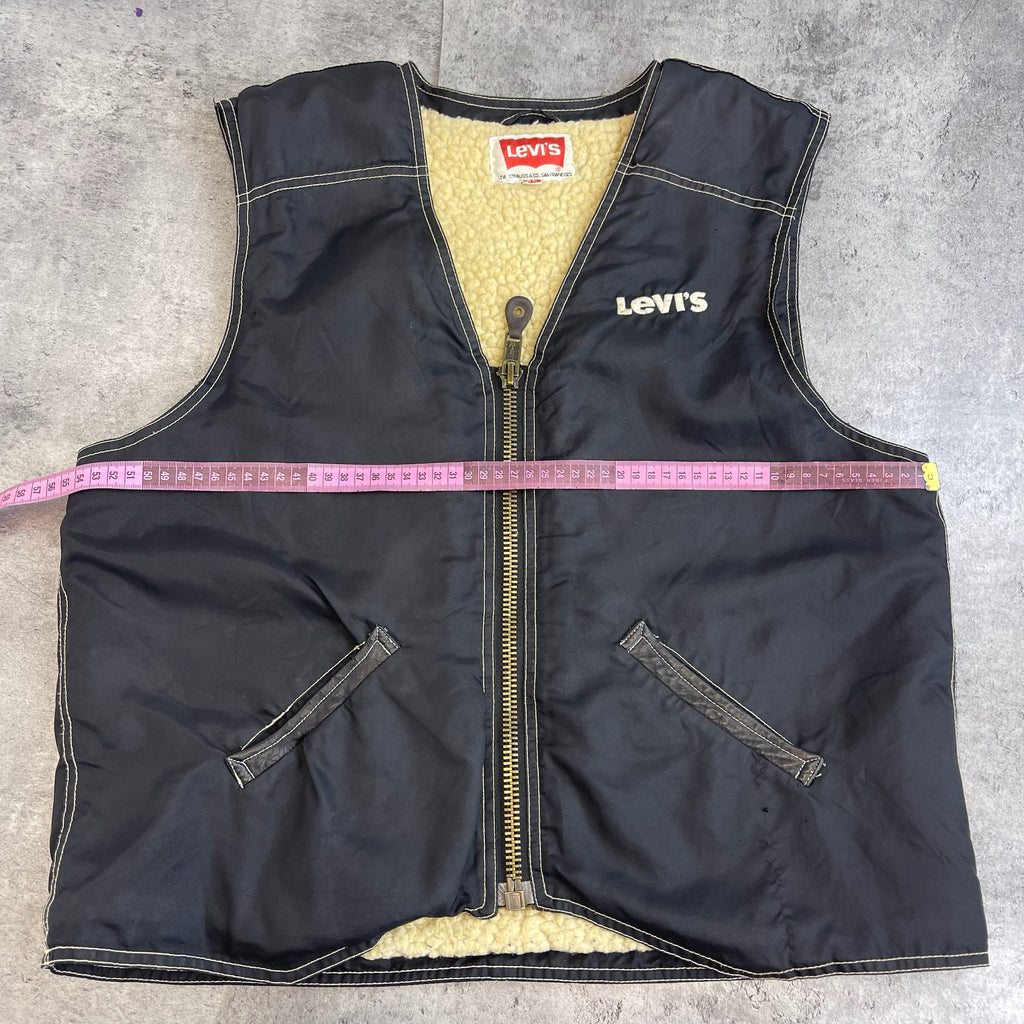 Levi’s 90s Gilet Vest Sherpa Lined Vintage
