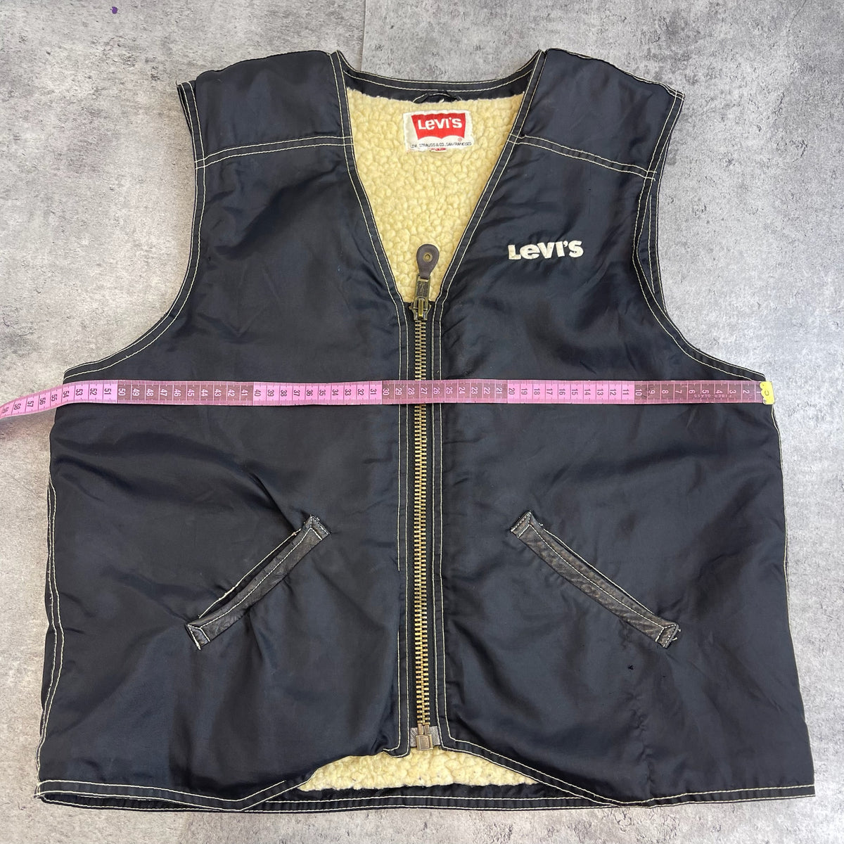 Levi’s 90s Gilet Vest Sherpa Lined Vintage