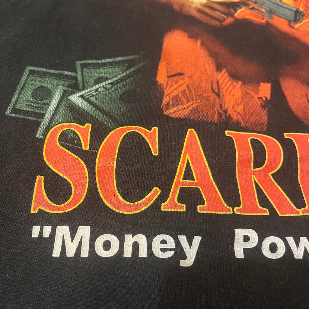 Rock Chang Early 00s Scarface T-shirt Koszulka Człowiek z blizną Al Pacino