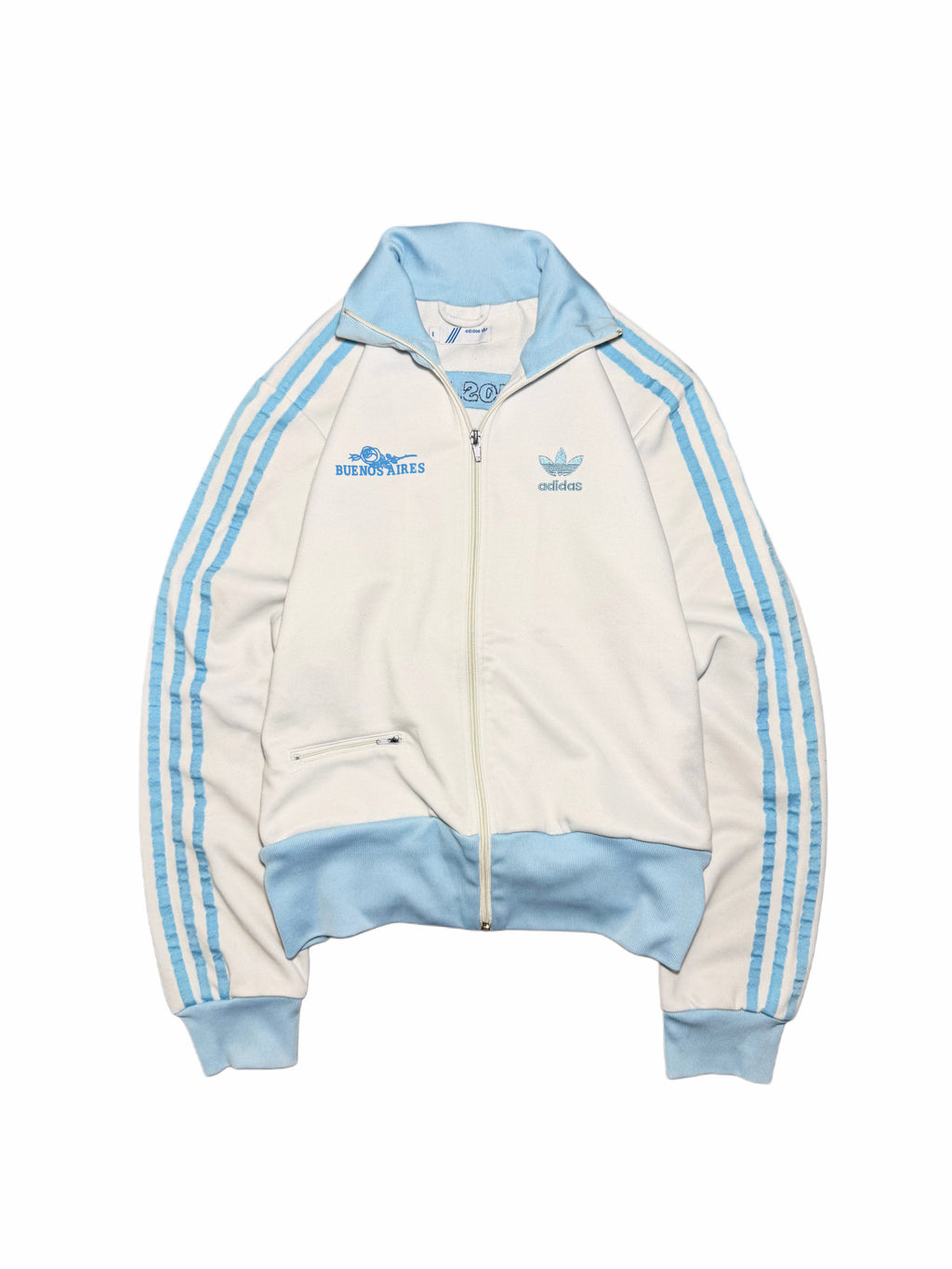 2000s Adidas Orginals Buenos Aires Argentina rare zip up hoodie tracksuit bluza