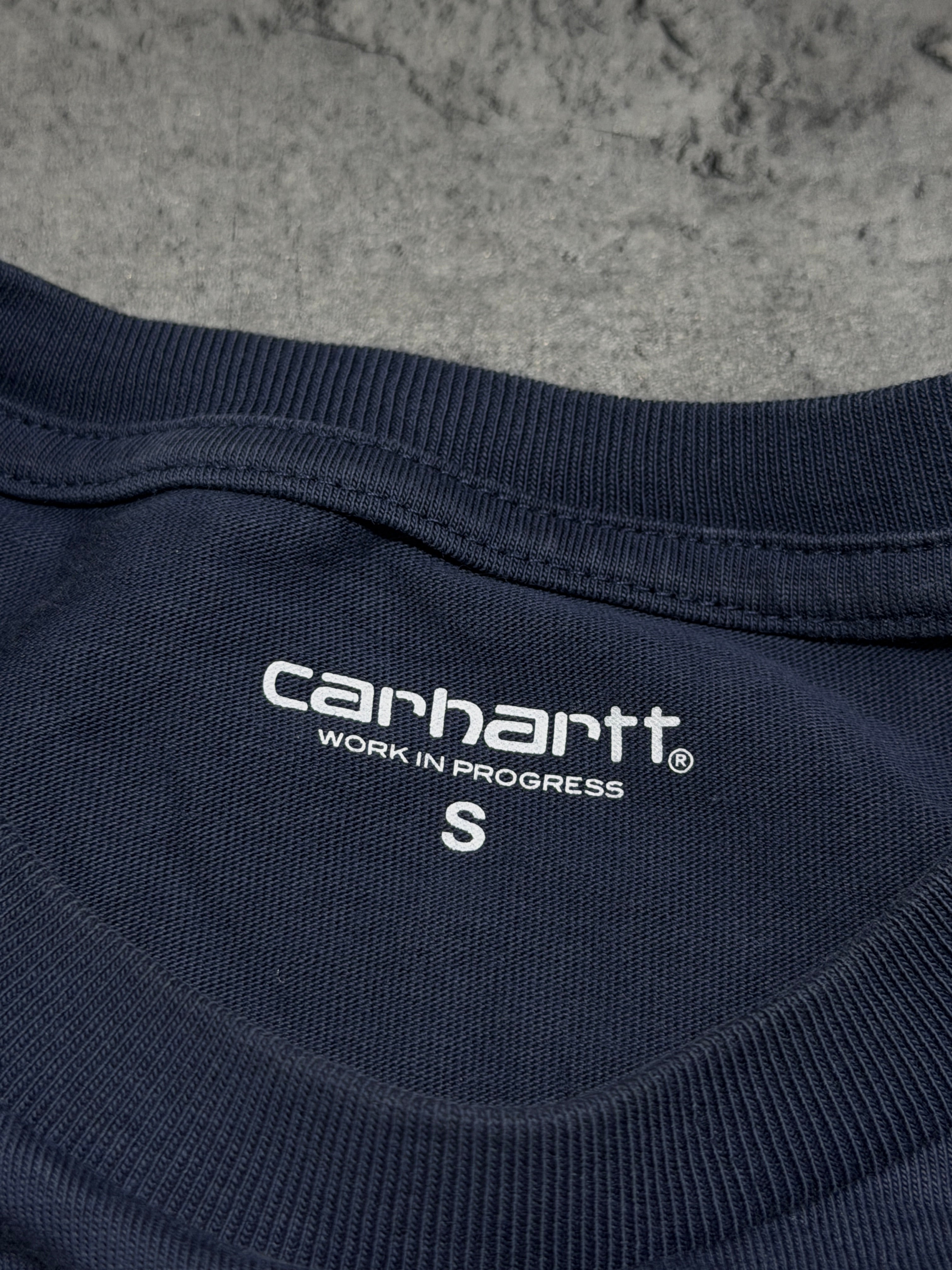 Carhartt longsleeve sweatshirt navy crewneck