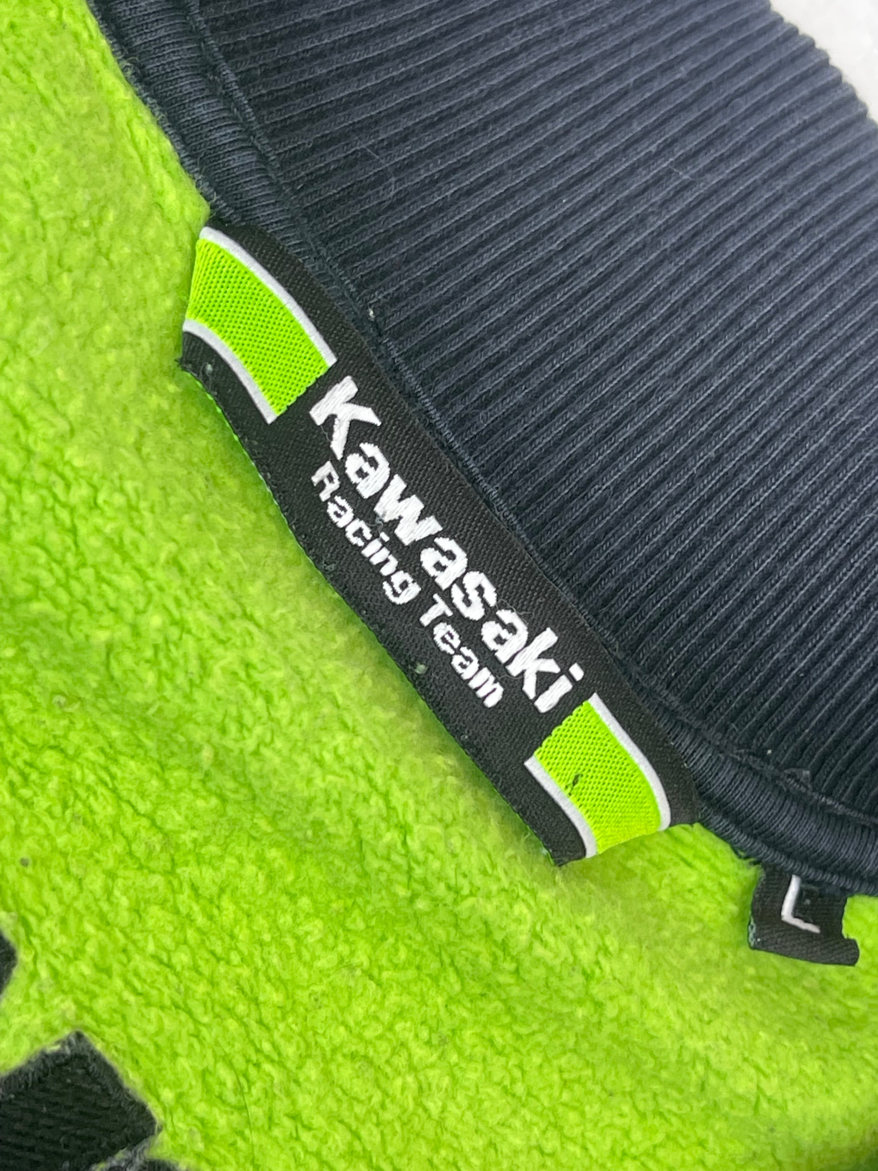 Monster energy x Kawasaki Racing tracksuit jacket bluza rozpinana wyścigowa y2k