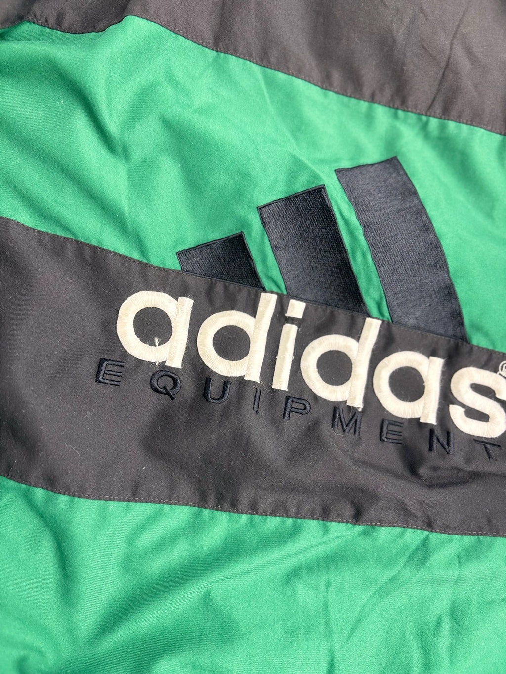 Adidas EQT Equipment 90s Vintage Striped ZIP Up Windbreaker Tracksuit Jacket