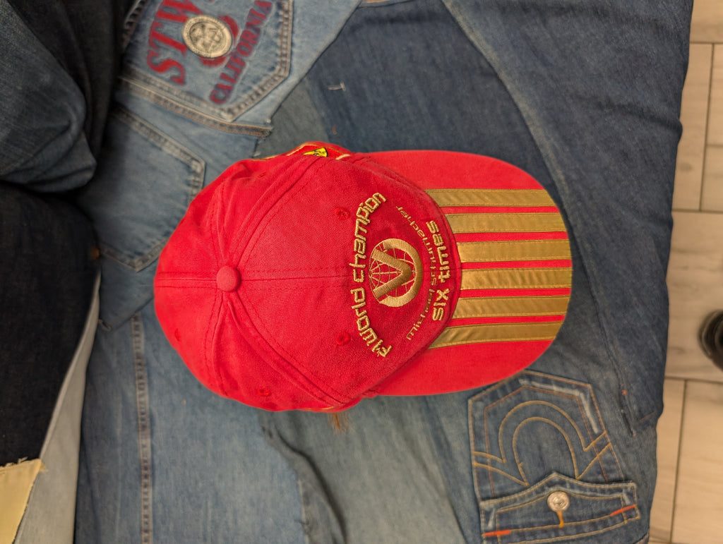 6x Champ Ferrari F1 World Champion Michael Schumacher Racing Cap Czapka z daszkiem racing vintage