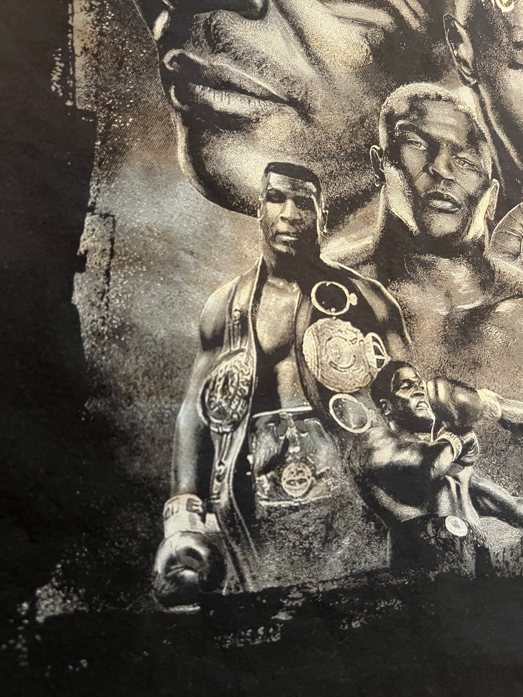 Early 2000s Mike Tyson t-shirt The Fist Of The Beast boxing tee koszulka