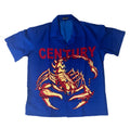 Y2K 2000s Scorpio Century Fullprint Button Up Shirt koszula wakacyjna ze skorpionem Trailer Park Boys Ricky oldschool style