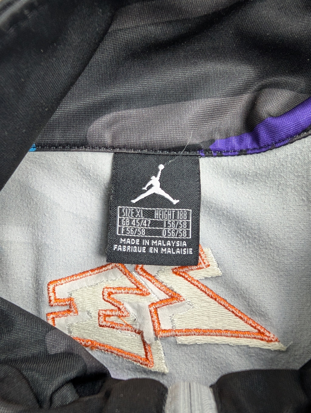 JORDAN VIII AQUA 2007 MERCH TRACKSUIT JACKET