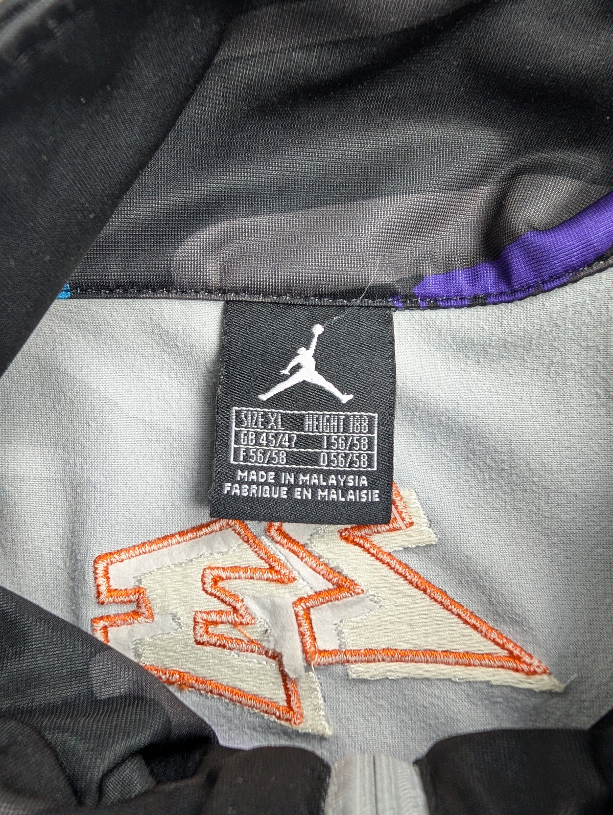 JORDAN VIII AQUA 2007 MERCH TRACKSUIT JACKET