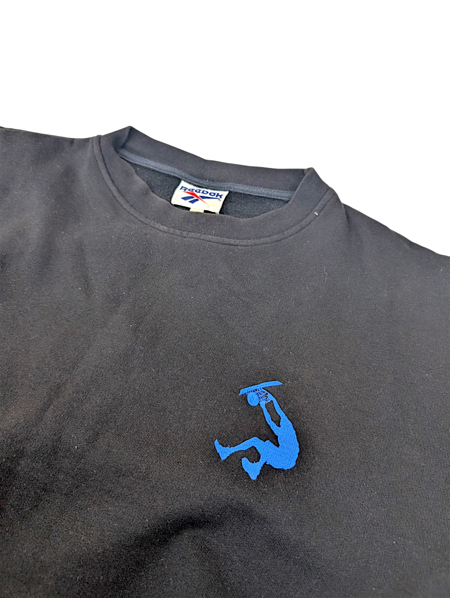 Shaq Shaquille O’Neal 90s Reebok Merch Big Graphic NBA koszykarska bluza crewneck