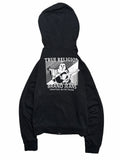2000S True Religion zip up hoodie bluza z kapturem y2k swag