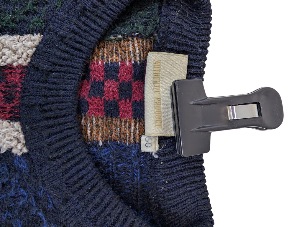 Coogi Style 3D knit sweater Marc Gibaldi Welniany