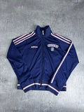 2004 Adidas Queens Vintage Tracksuit Jacket Jersey Mesh