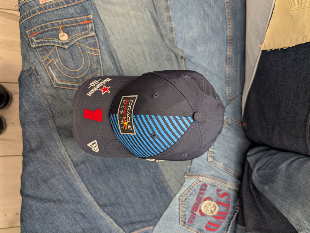 Oracle Red Bull Racing New Era Y2K Motocross Hat Czapka z daszkiem wyścigowa y2k