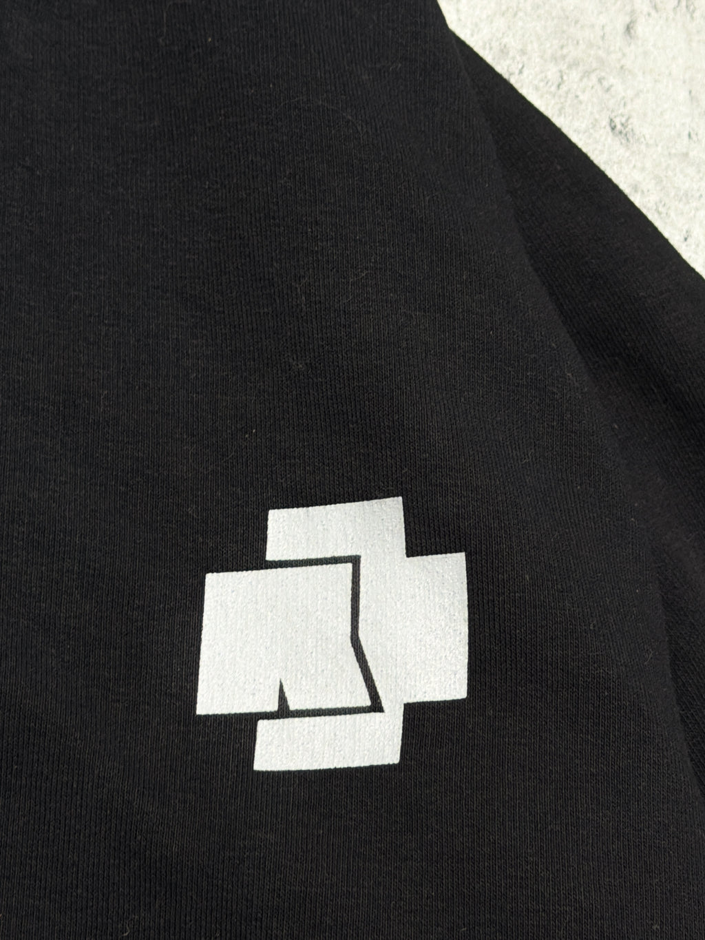 2000S Rammstein zip up hoodie bluza z kapturem rozpinana merch