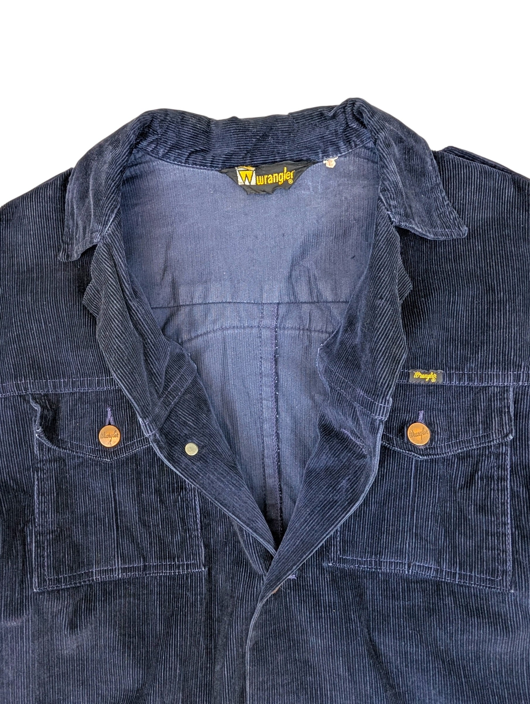 70s True Vintage Wrangler American Corduroy Jacket Sztruksowa Kurtka Marynarka 70s 80s