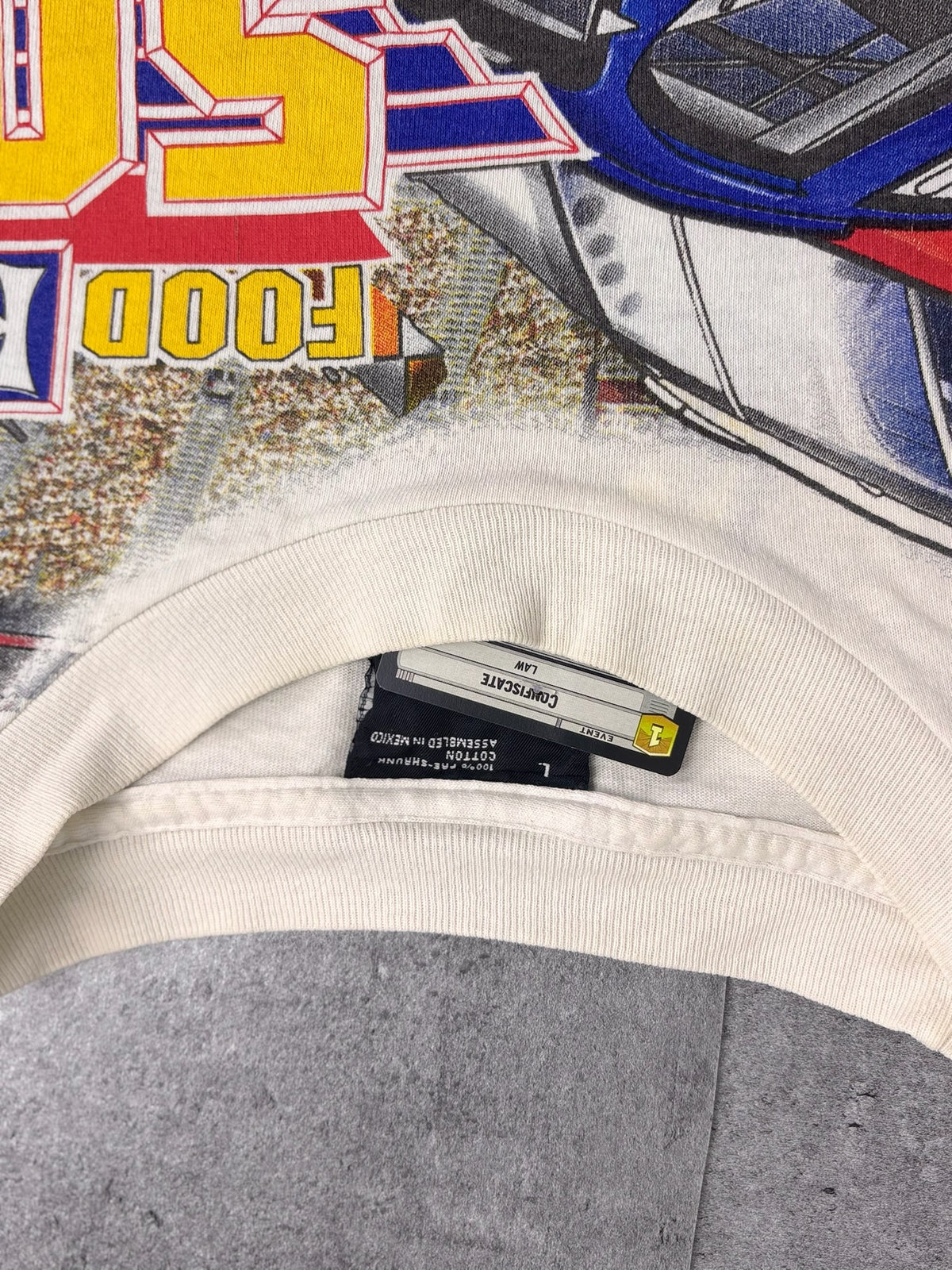 2000 Bristol Motor Speedway Chase Authentics AOP Vintage Tee Shirt Nascar Cup Series Racing