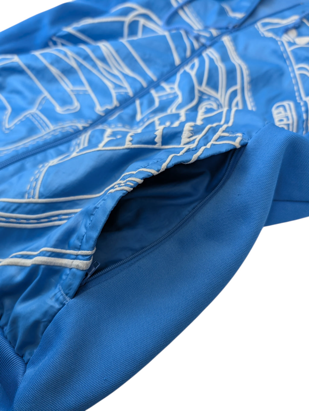 Adidas Forum Big Graphic y2k bluza z kapturem rozpinana vintage