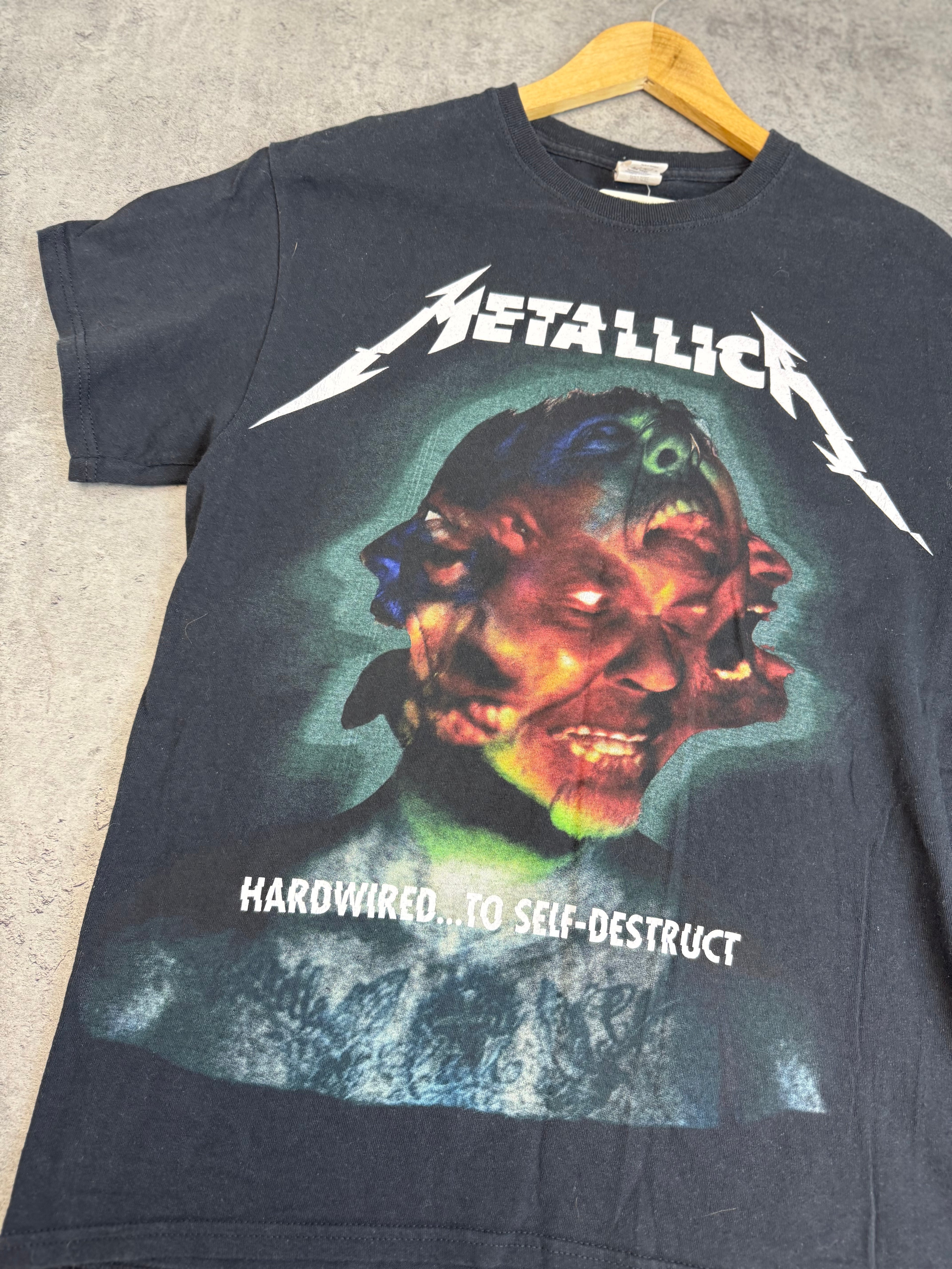 Metalica Hardwired to self destruct muzyczna band tee shirt koszulka z grafiką concert