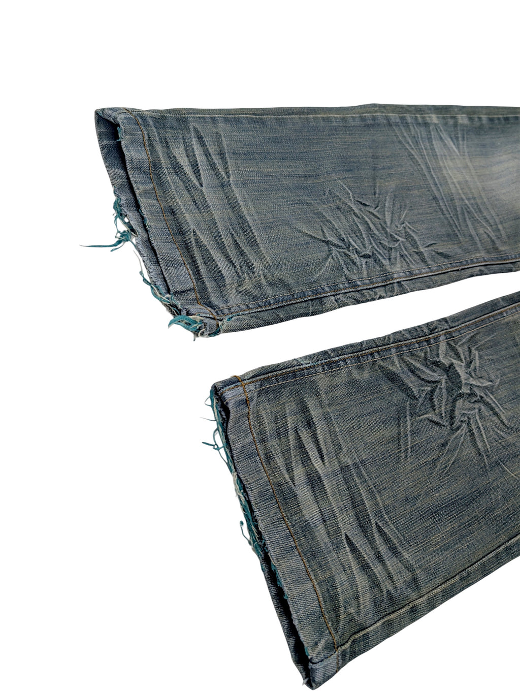 Vintage spodnie 90s billabong faded Y2K straight leg czaszki retro z przetarciami