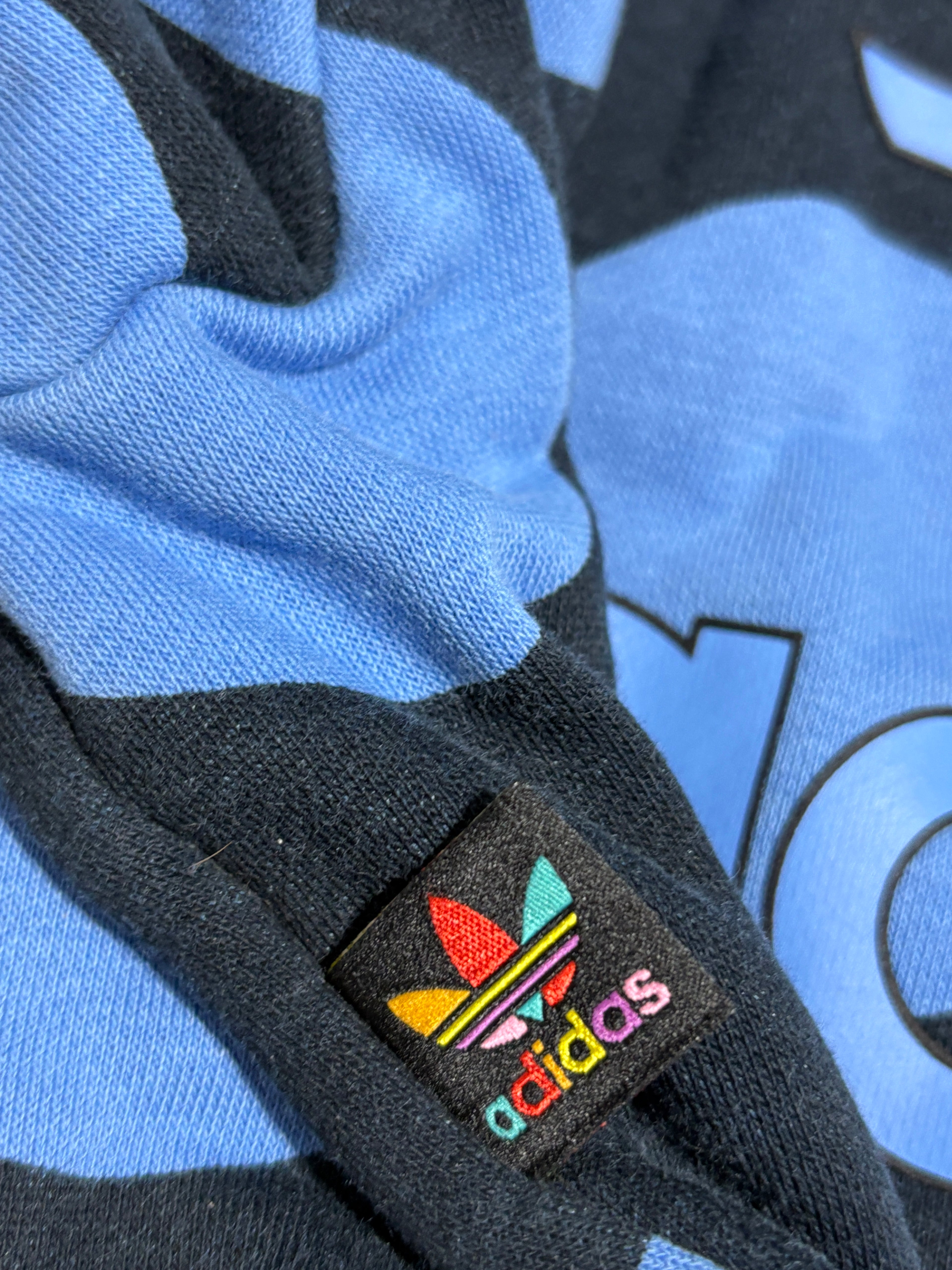 2000s Adidas x Pharrel Williams zip up cropped hoodie bluza w kropki cute rare unikatowa