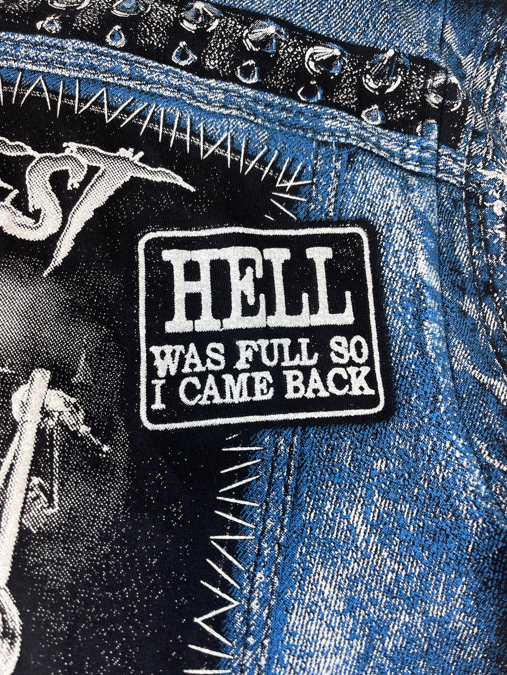 Biker Harley Davidson grunge punk skull vintage koszulka z grafiką nadrukiem