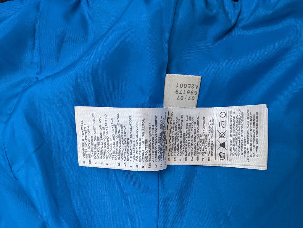 2007 Adidas Materials of The World 100% wełniana wool tracksuit jacket bluza y2k