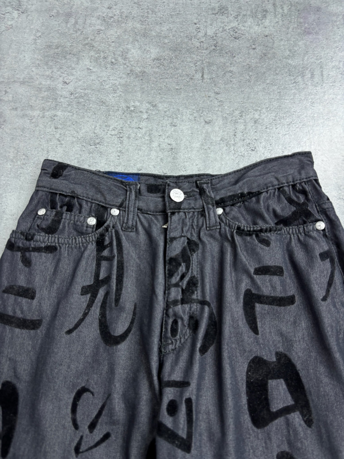 90s KENZO RARE PANTS FROM VISCOSE AOP