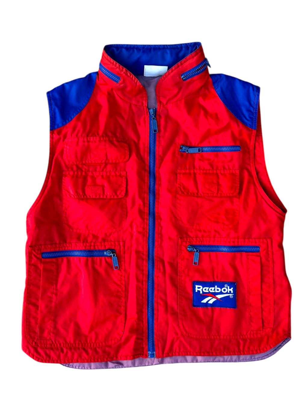 Reebok 90s Winbreaker Running Vest Kurtka Przeciwdeszczowa Kamizelka sportowa