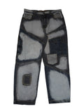 Vintage Spodnie Baggy Szerokie Faded Noiz Jeans Jeansy hip-hop rap y2k
