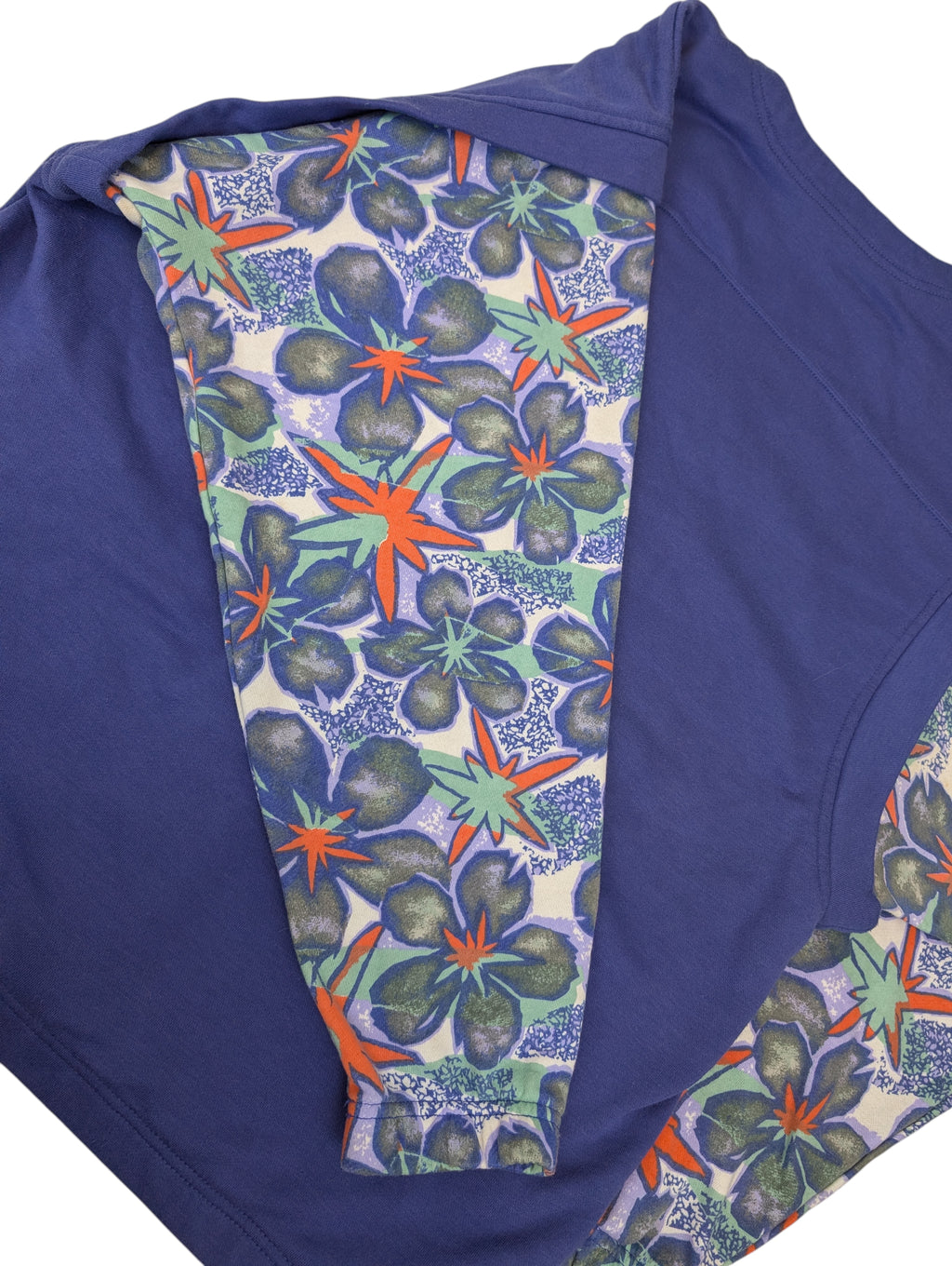 80s Adidas Bluza Kurtka Bomberka w kwiatki Vintage Rare Oldschool