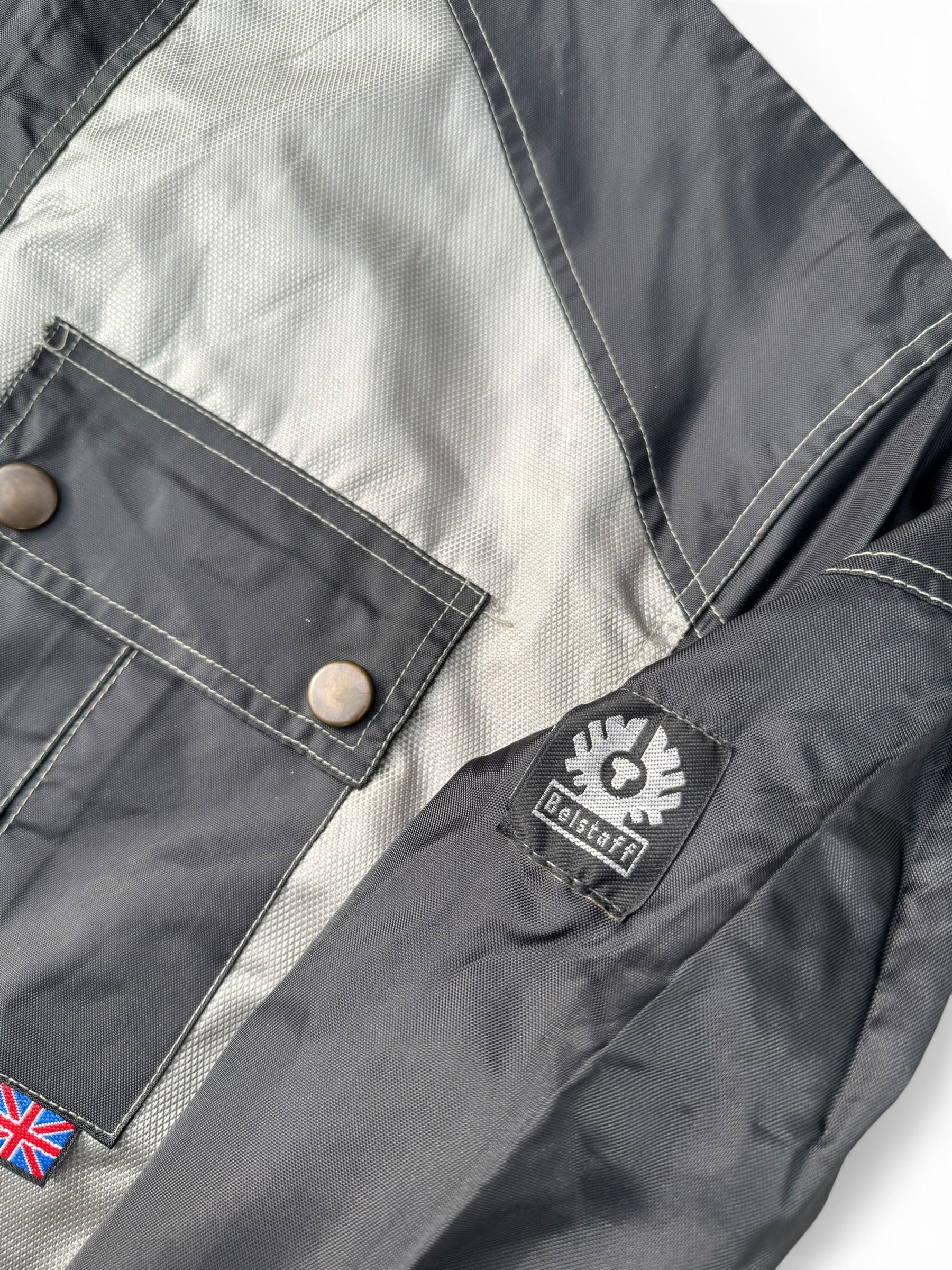 Belstaff Racing Jacket kurtka Biker Military Spring Windbreaker ZIP Up Vintage