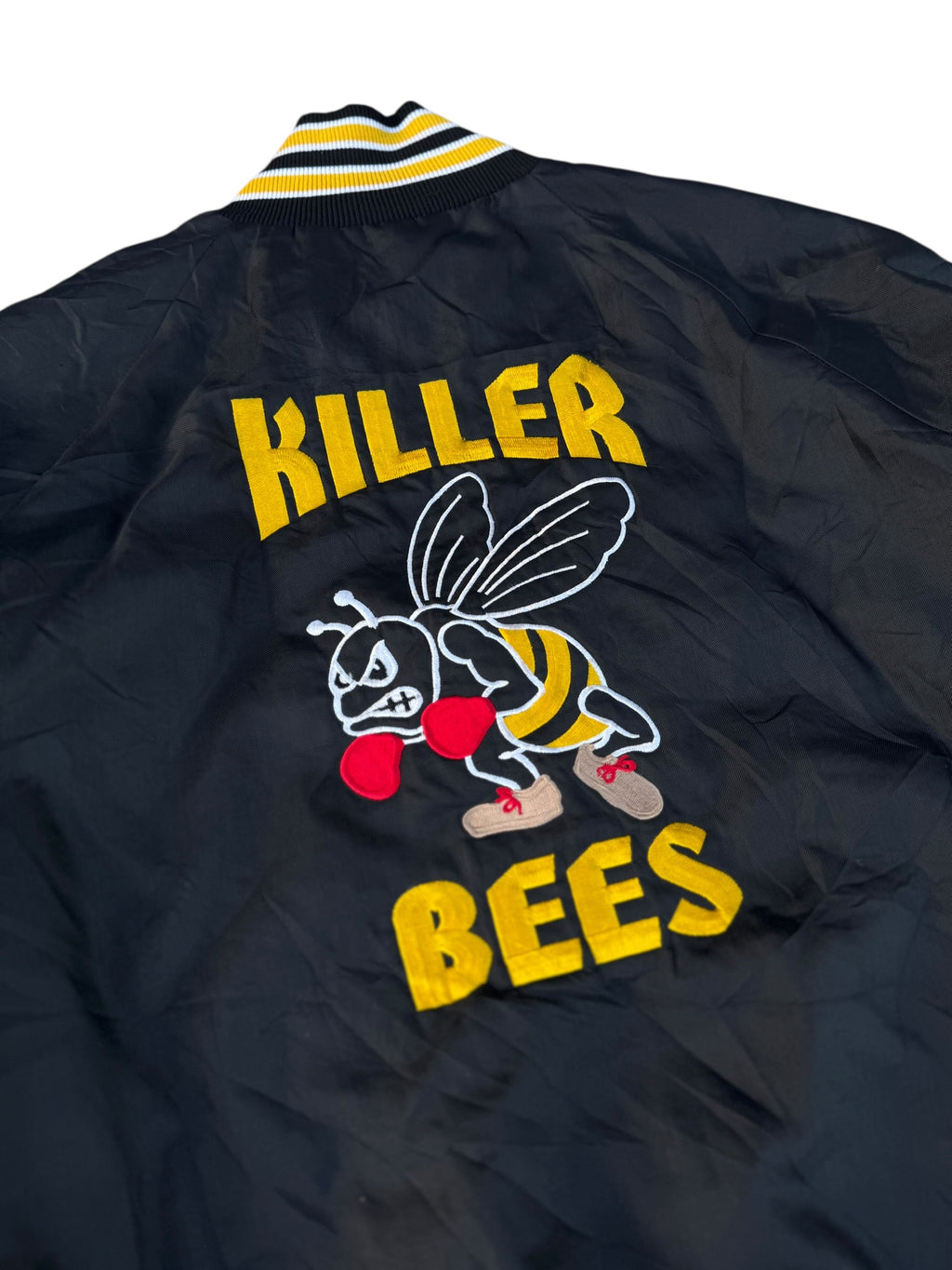 Killer Bees Vintage 90s Kurtka Bomberka embroidered personalized true vintage amerykanski