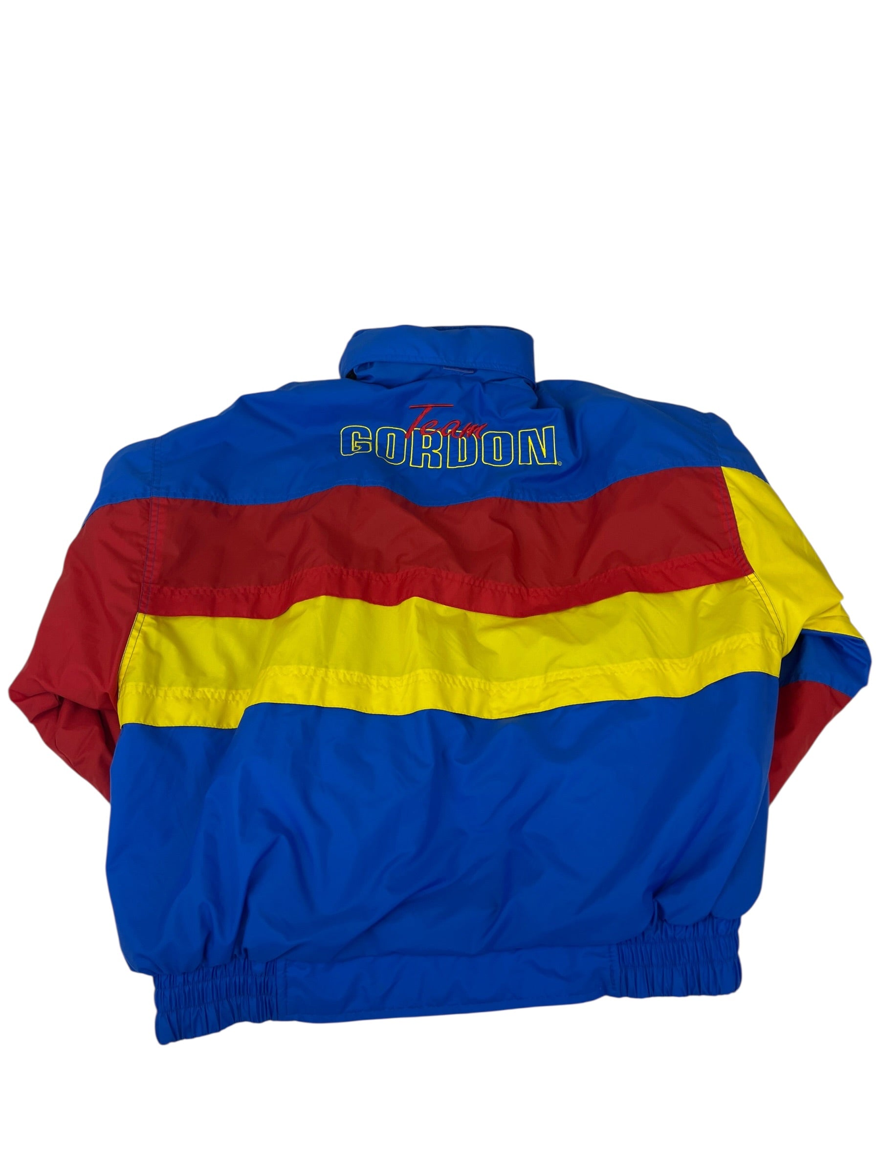 Jeff Gordon NASCAR kurtka wyścigowa amerykańska z kapturem wiatrówka polar vintage 90s