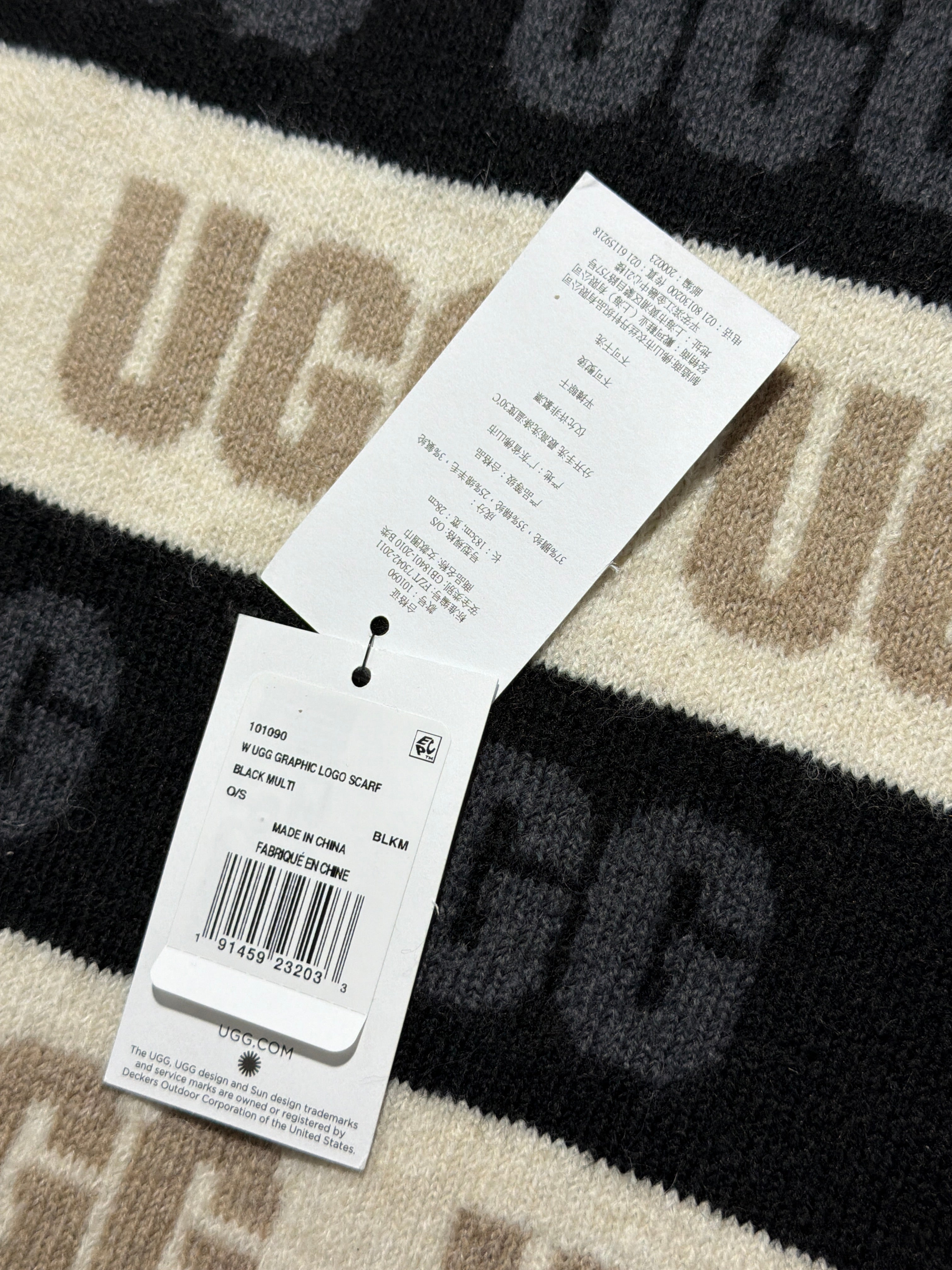 UGG scarf szalik brand new