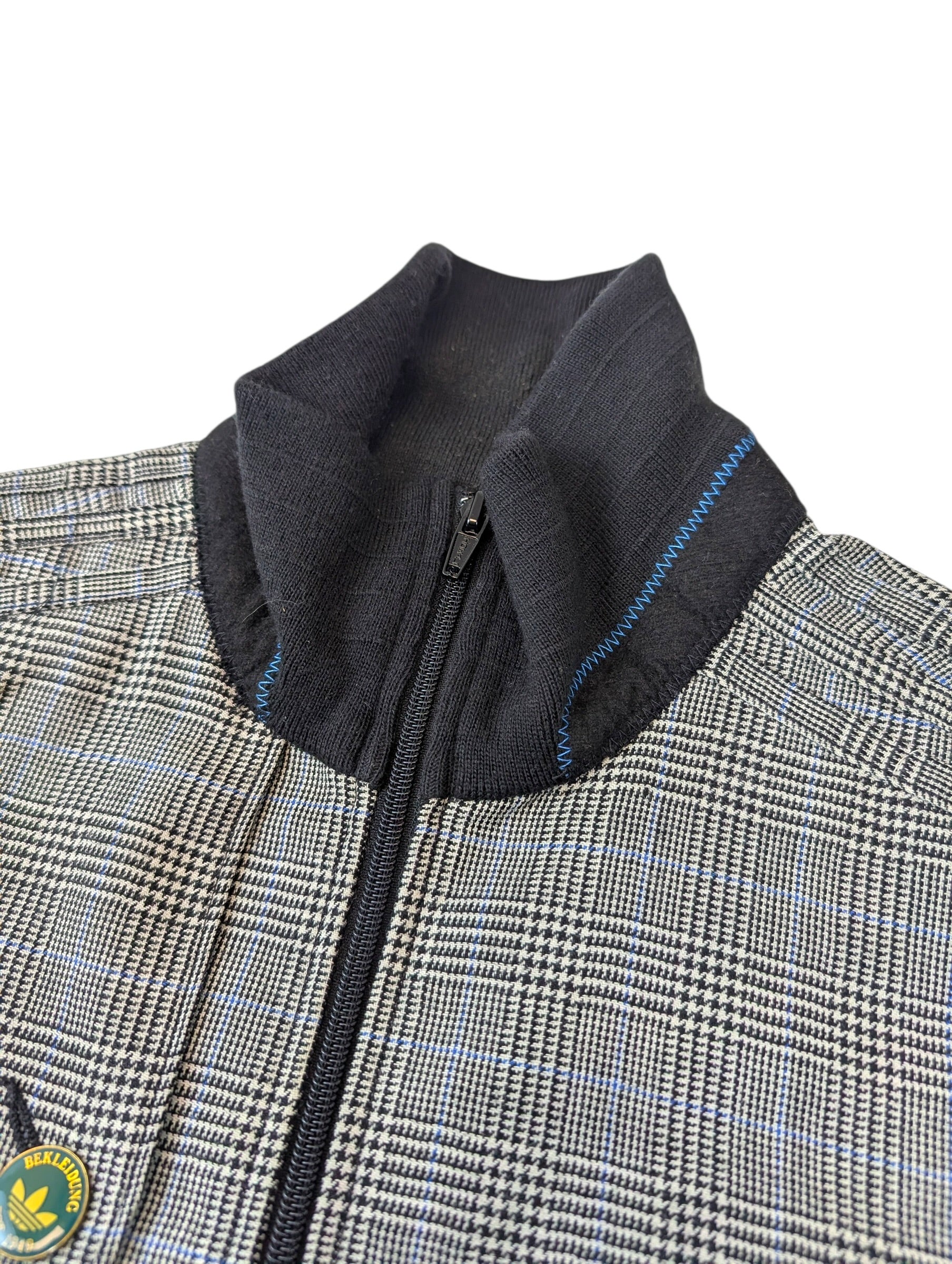 2007 Adidas Materials of The World 100% wełniana wool tracksuit jacket bluza y2k