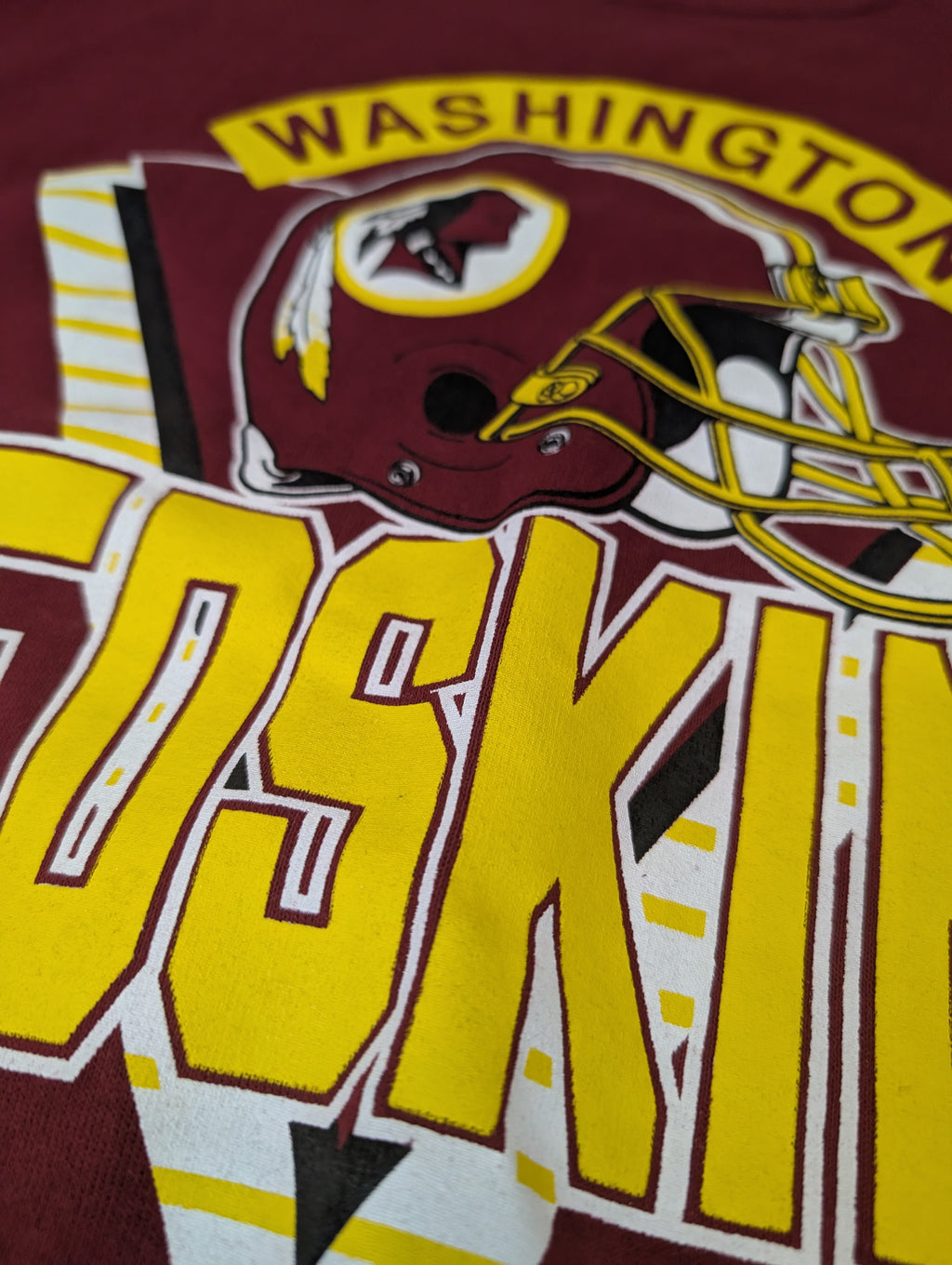 Washington Redskins Made in USA 90s Vintage bluza bez kaptura crewneck nfl football