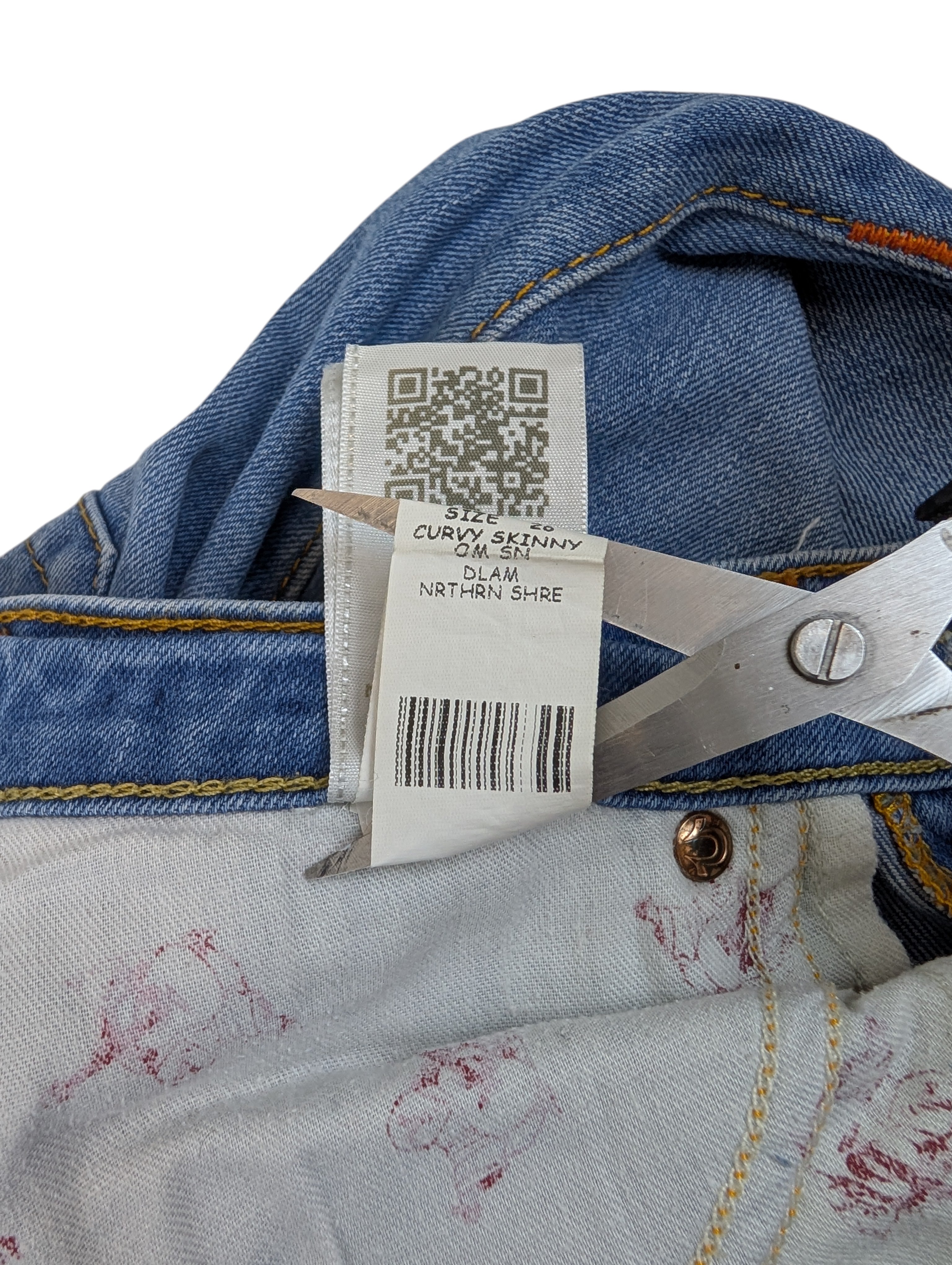 True religion błękitne skinny rurki spodnie jeansowe jeansy