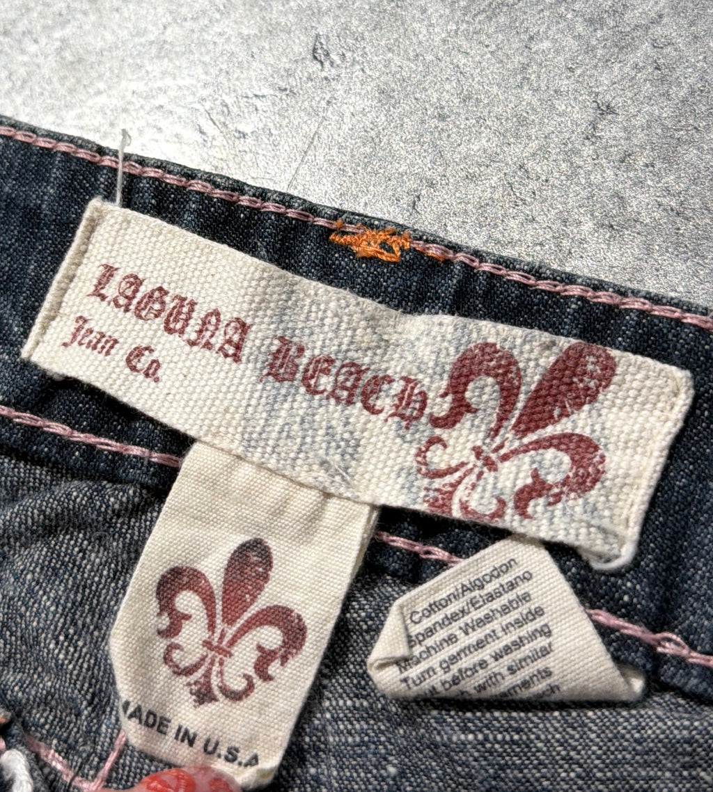 2000s flare blue laguna y2k jeans miss me style